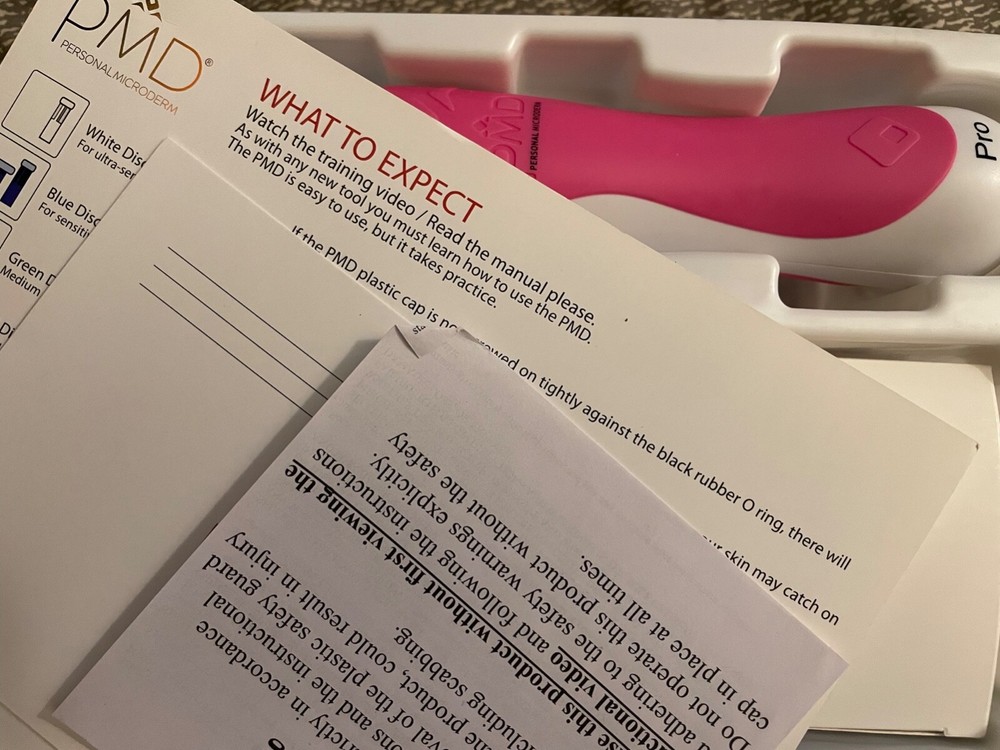 PMD Personal Microderm Pro At-Home Microdermabrasion Device - 