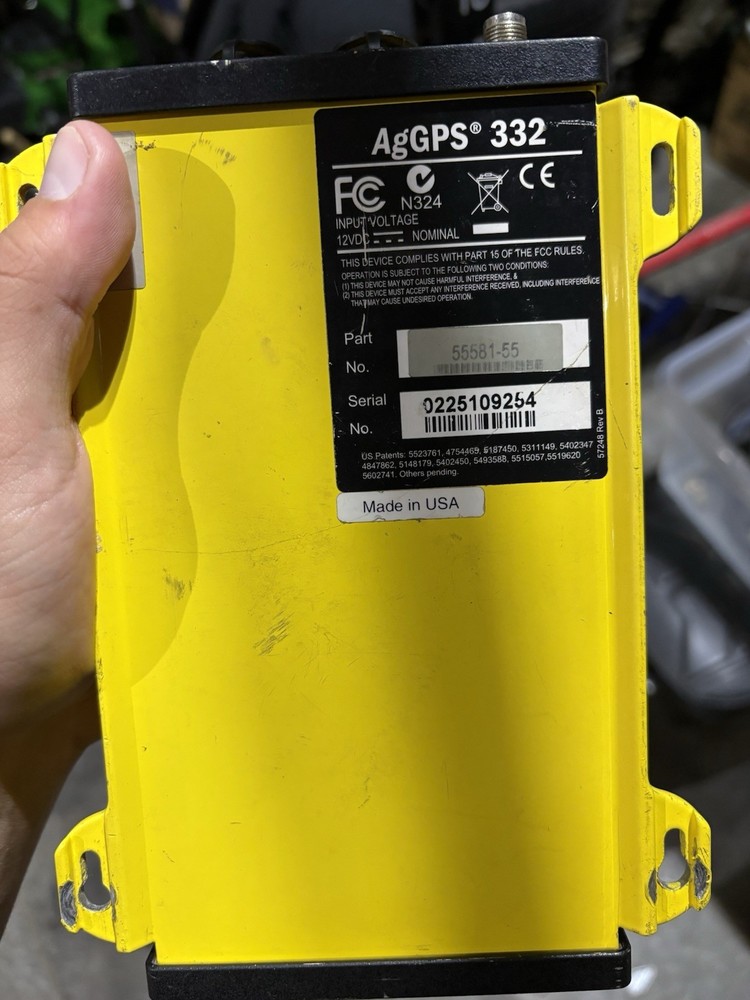 Trimble AgGPS 332 Antennae/Receiver/Cables *UNTESTED*