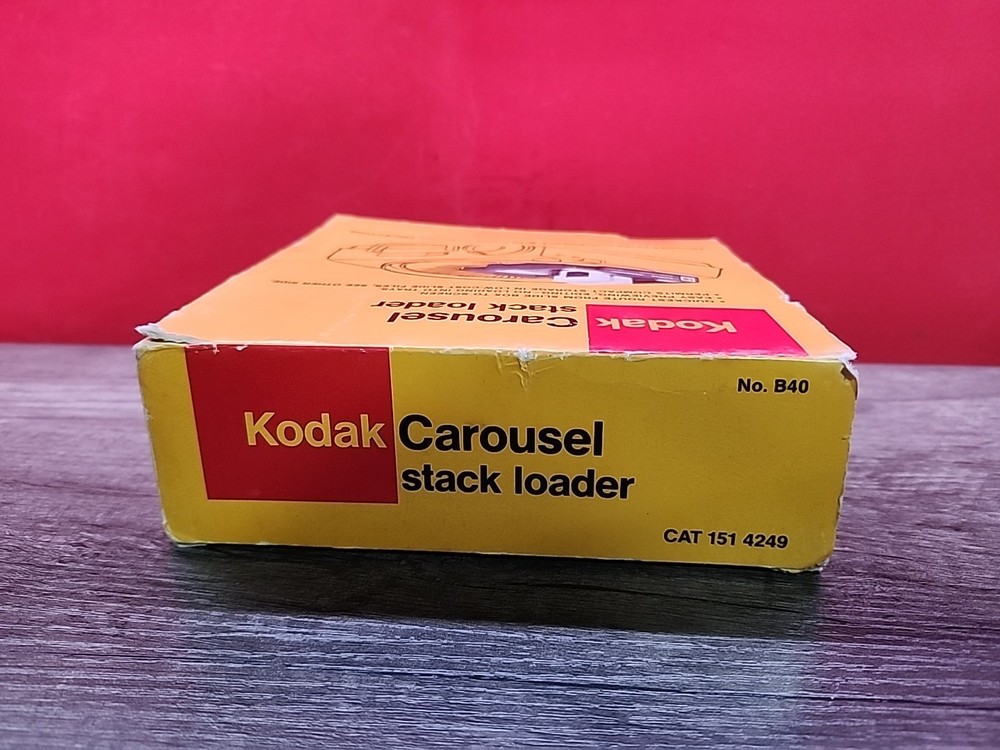Kodak Carousel Stack Loader B40 w/Original Box & Sleeve