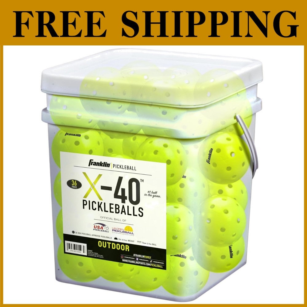 Franklin X-40 Pickleballs -  Performance & Durability