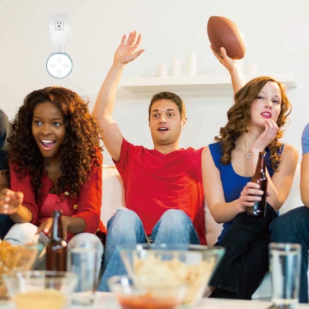 Elegant Wall Mount Holder for Dot 3 & Google Mini - Space-Saving Solution