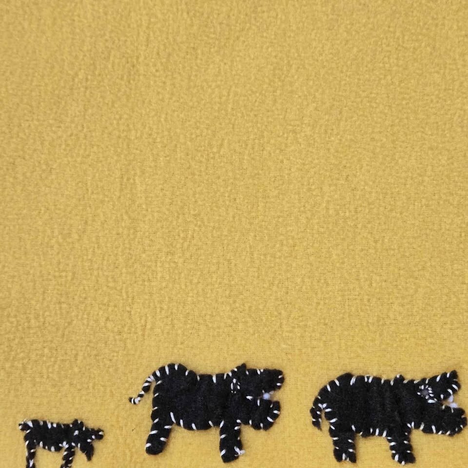 Hand Made Blanket Zoo Animals [T48]