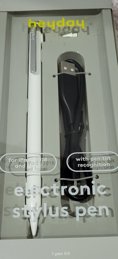 Heyday Electronic Stylus Pen - White