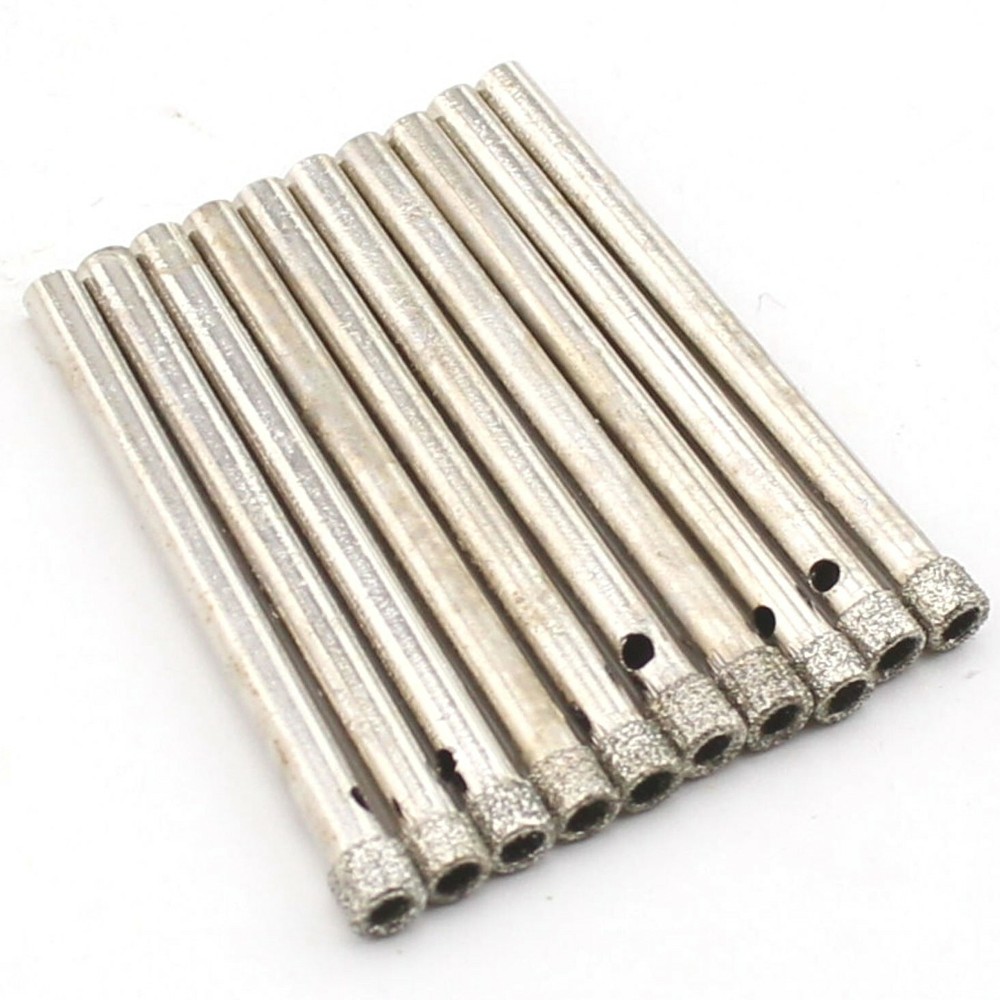 20Pcs 4mm 5/32" Diamond Hole Saws Glass Drill Bits Masonry Tools for Stone Tile