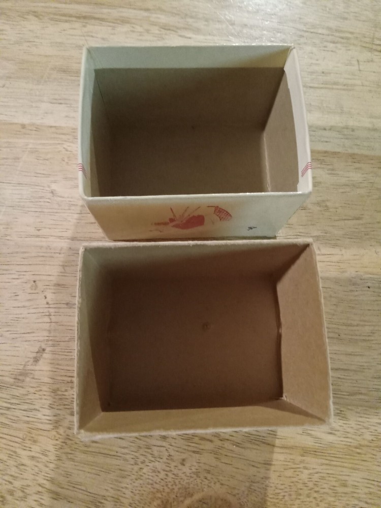 Vintage Jac's Studios Hollywood California Empty Box