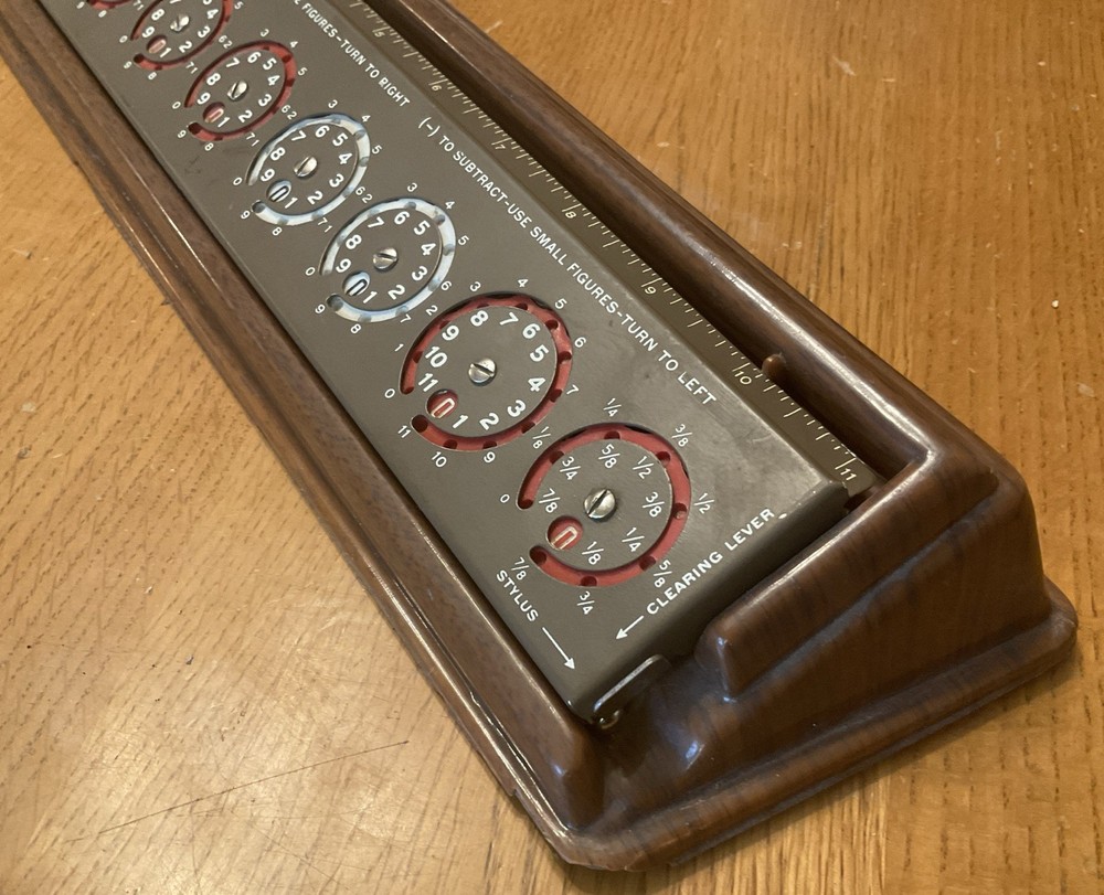 Model C ADDOMETER Portable Adding Machine with Stylus & Platform