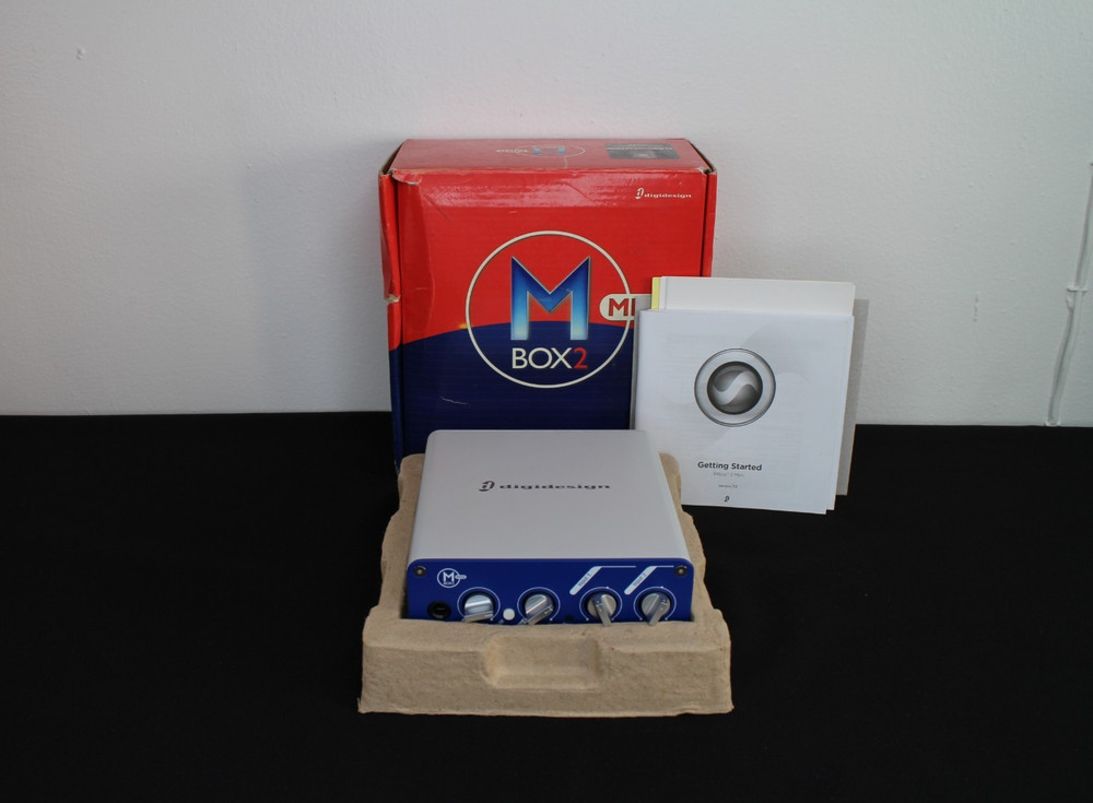 Digidesign Mbox 2 Mini USB Audio Interface & Manual