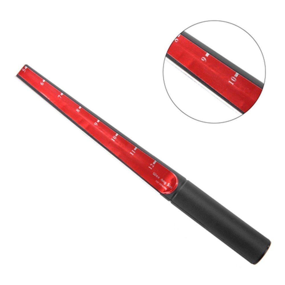 Wax Ring Sizer Finger Stick Ruler Jewelry Size Mandrel Tool