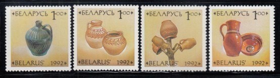 BELARUS Ceramic Art MNH set