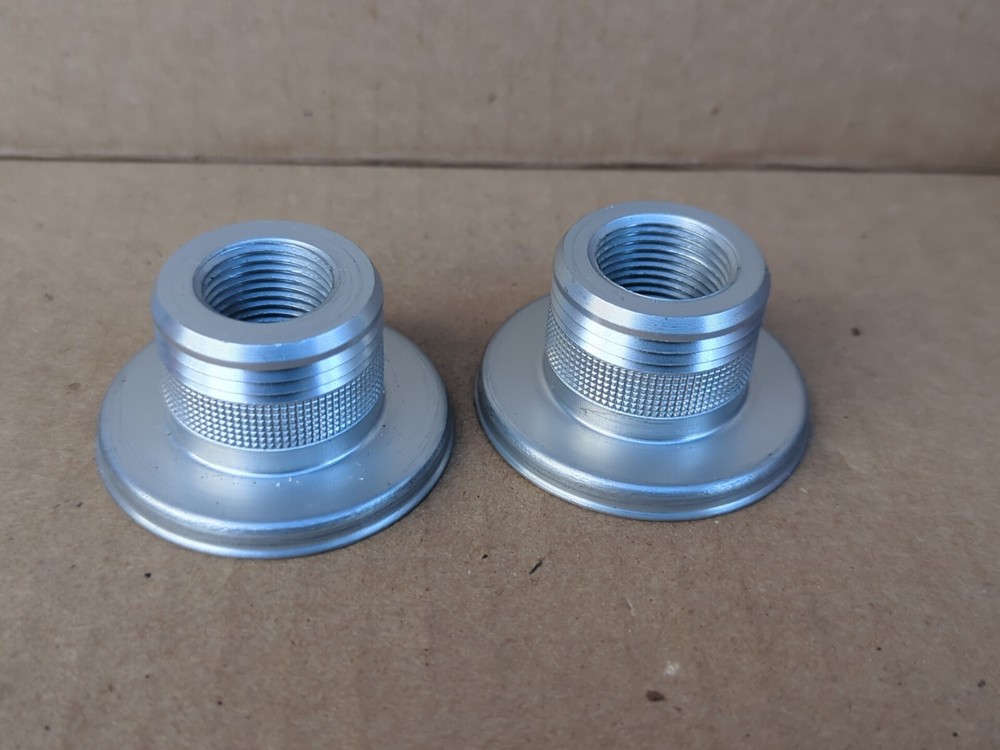 2 Aluminum Threaded Parts For MEAT GRINDER