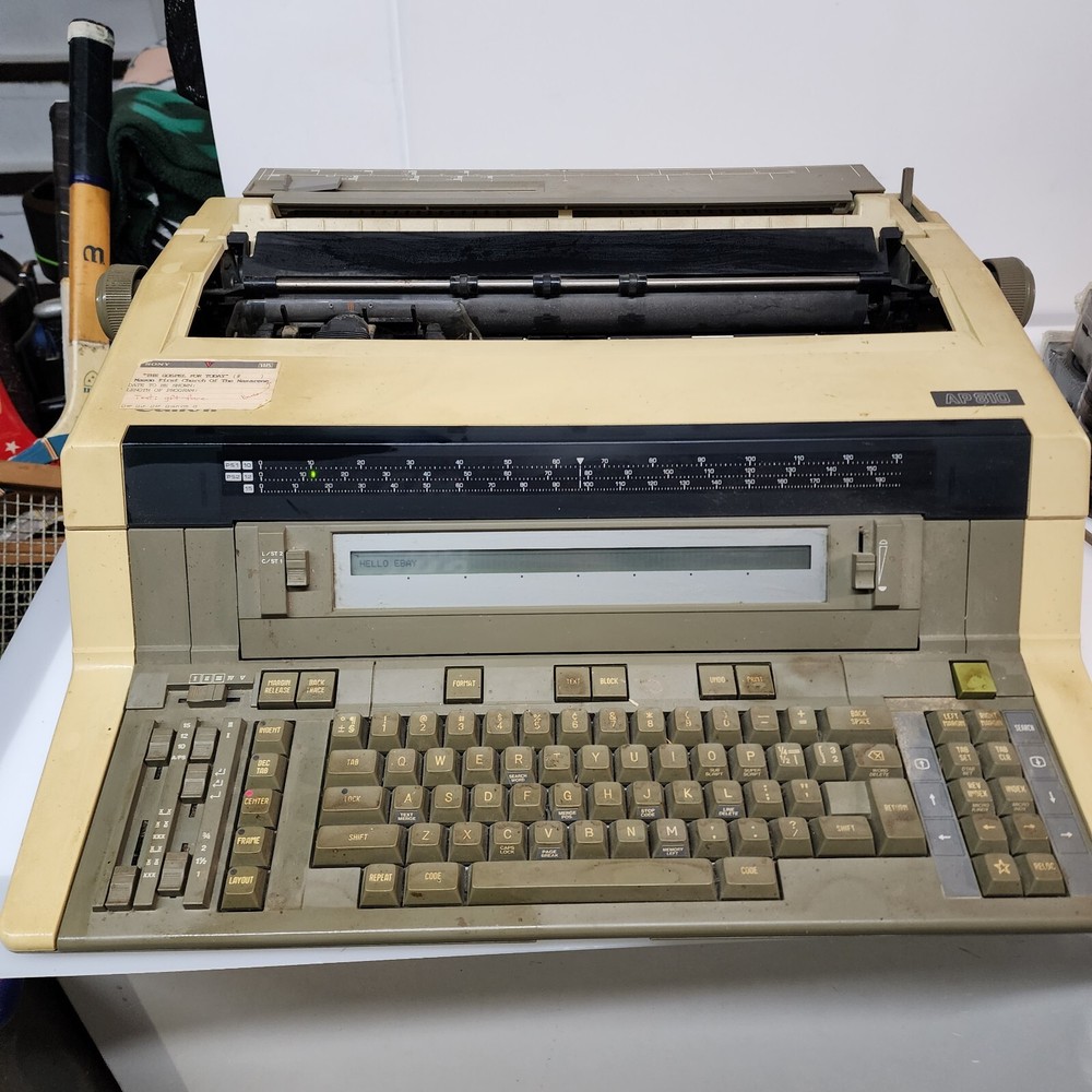 Vintage Canon AP810 Electronic Typewriter Working Unit