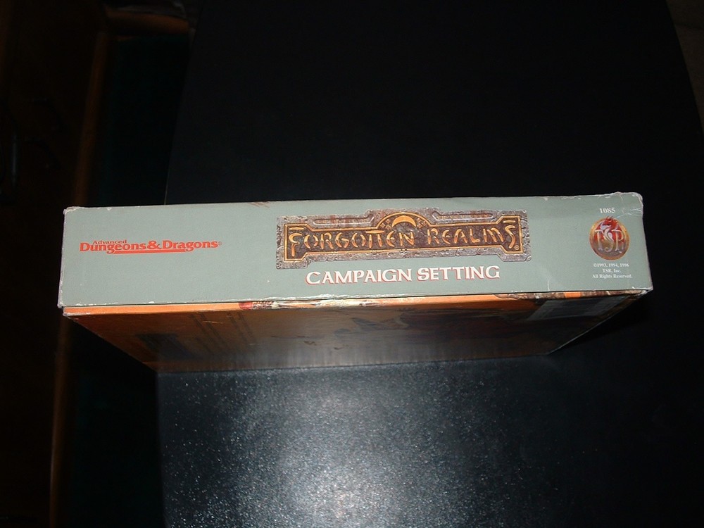 FORGOTTEN REALMS CAMPAIGN SETTING 1993 Dungeons & Dragons 2nd Ed COMPLETE & EX+!