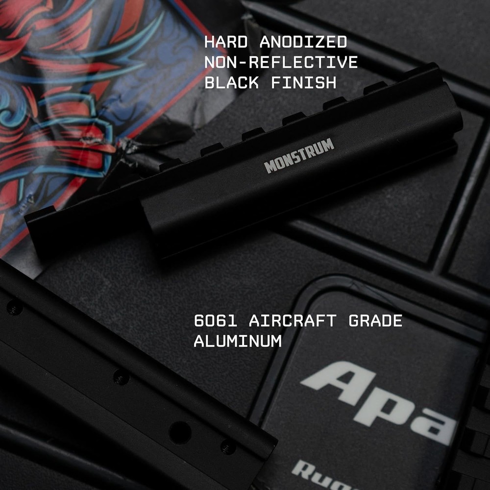 Low Profile Dovetail to Picatinny Mount