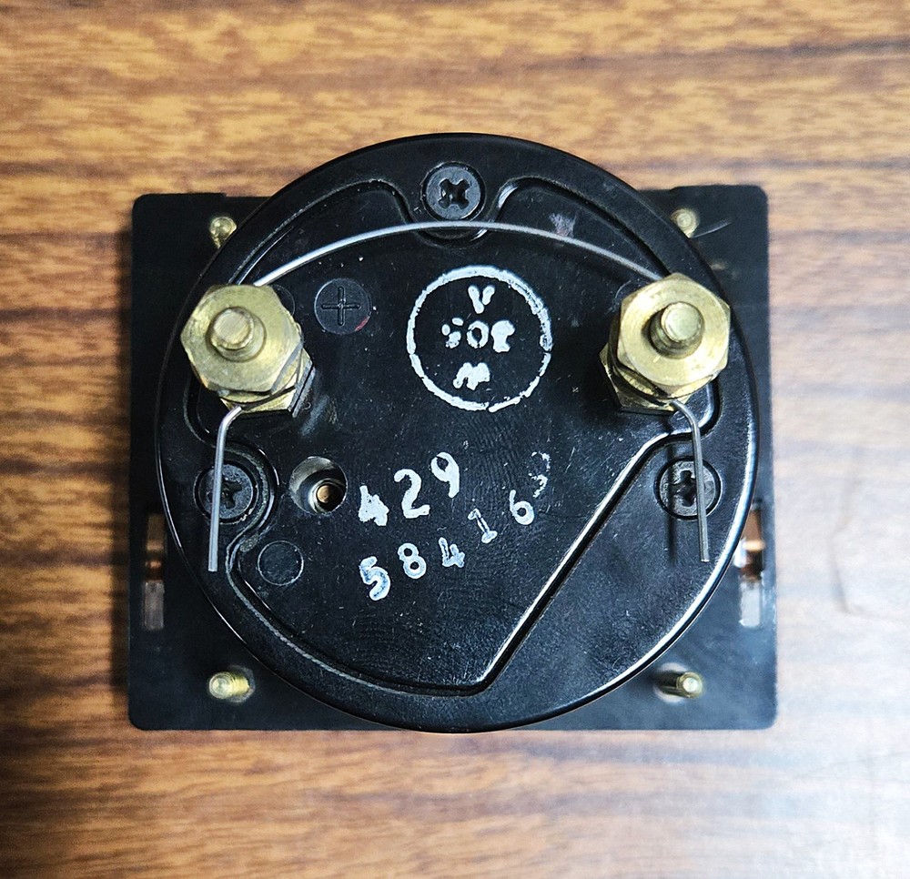 Vintage Weston D.C. Model 1921 Analog Panel Mount Meter