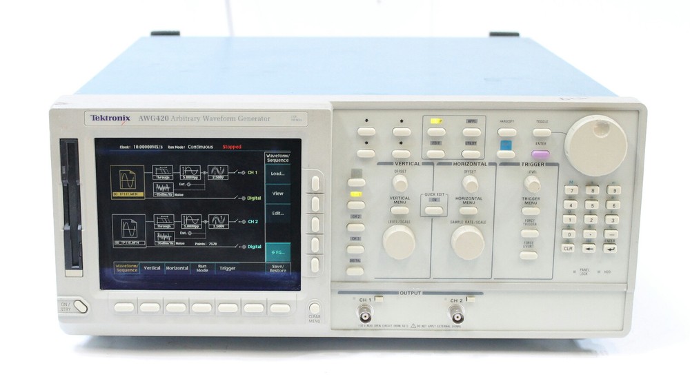Tektronix AWG420 20 MS/s 16-Bit 2 Channel Arbitrary Waveform Generator