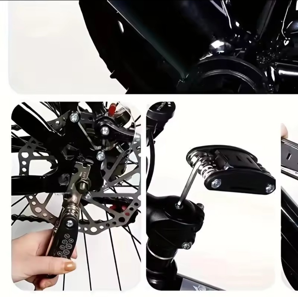 16-in-1 Socket Wrench Set, Non-Slip Rotating Head