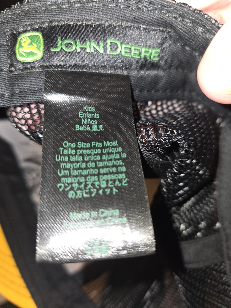 John Deere Kids Snap Back Hat
