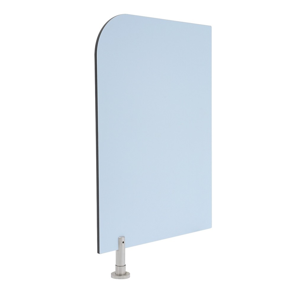 Wall-Mounted Men Urinal Partition Screen, Urinal Partition Divider Screen Blue