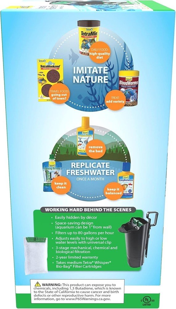 Whisper Internal Power Filter 10i Black