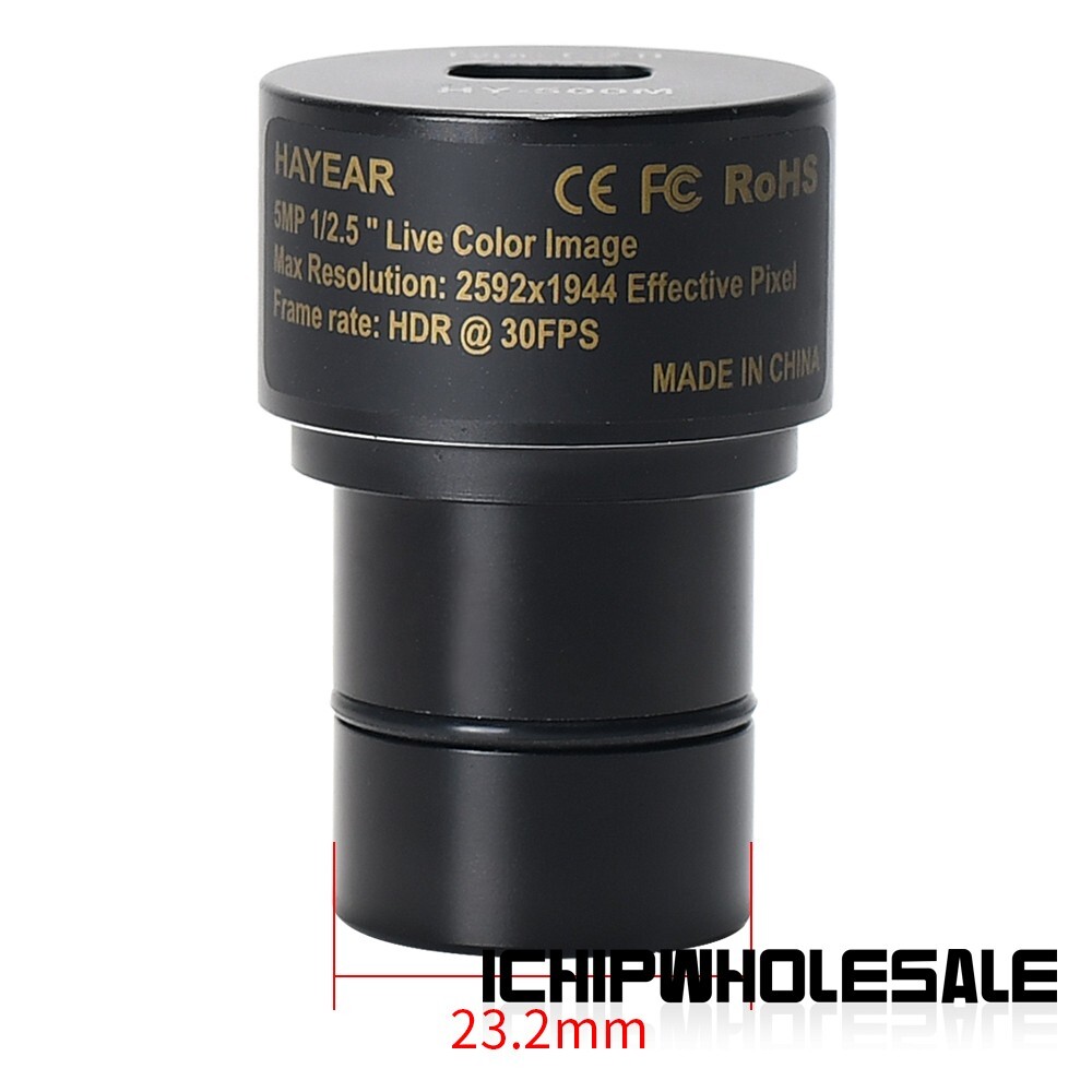 5MP Microscope Camera Digital Electronic Eyepiece USB2.0 Camera for Microscope