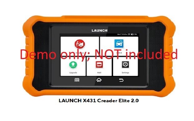 OBD2 OBDII Cable for Launch X431 Creader Elite V 2.0 BBA Diagnostic Scan Tool