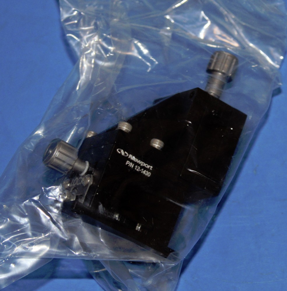 Newport Precision Multi-Axis Stage X-Y Optical Laser Mount Part No 12-1430 / NEW