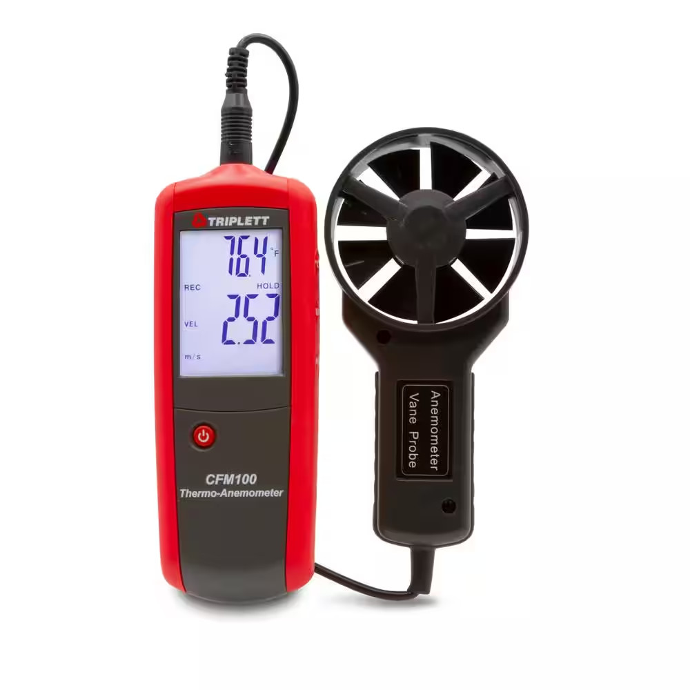 CFM/CMM Thermo-Anemometer