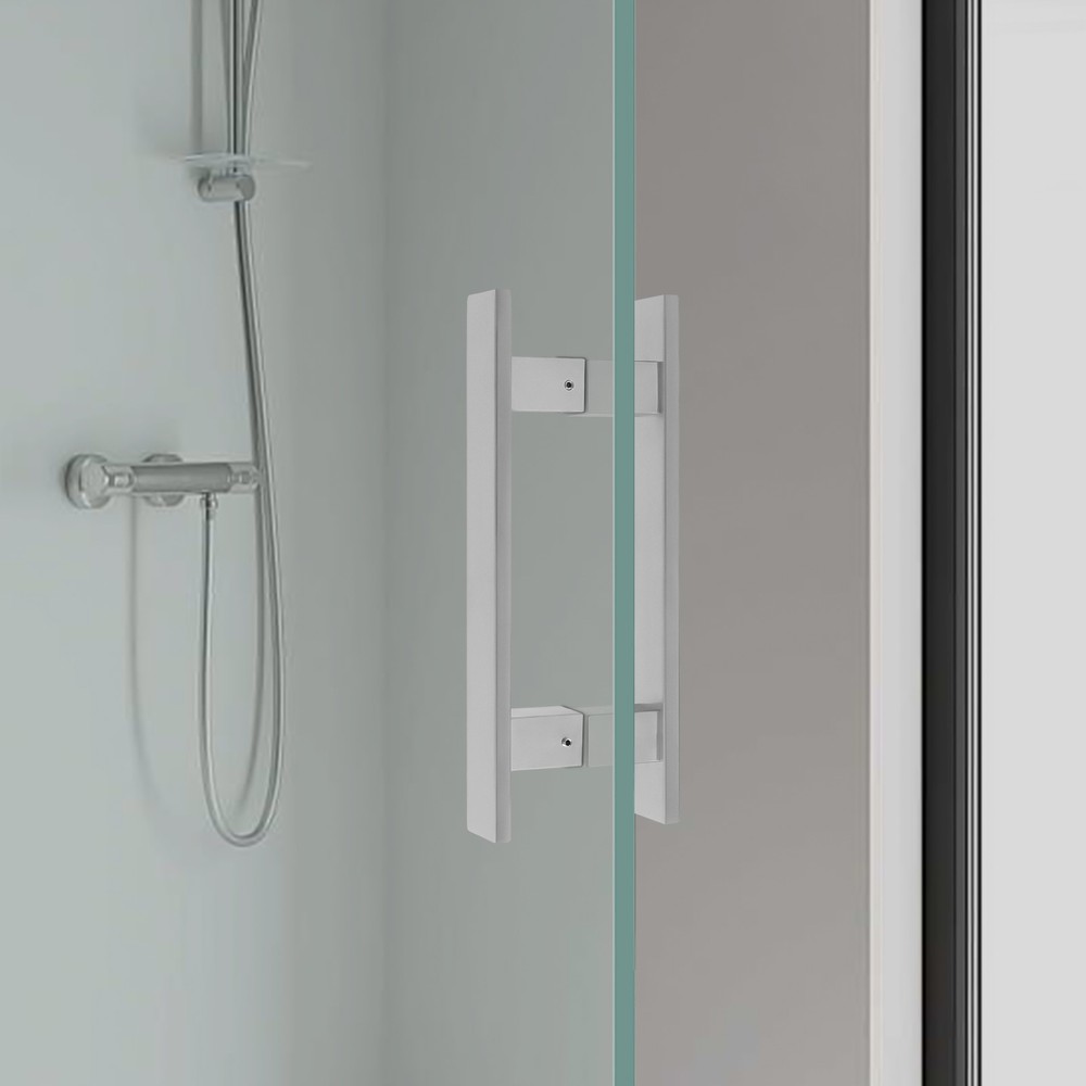 H-shaped Handle Sliding Door Handle Dual Sided Push Pull Handle Stainless Steel