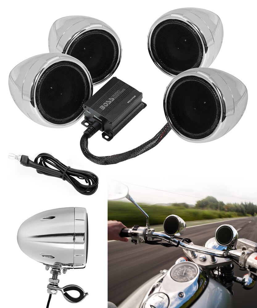 Boss Audio MC470 Speaker System 1000W Chrome 4