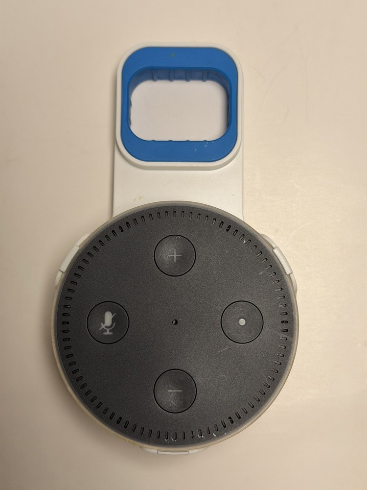 Amazon Echo Dot 2nd Gen Smart Speaker White With Mount - TESTED