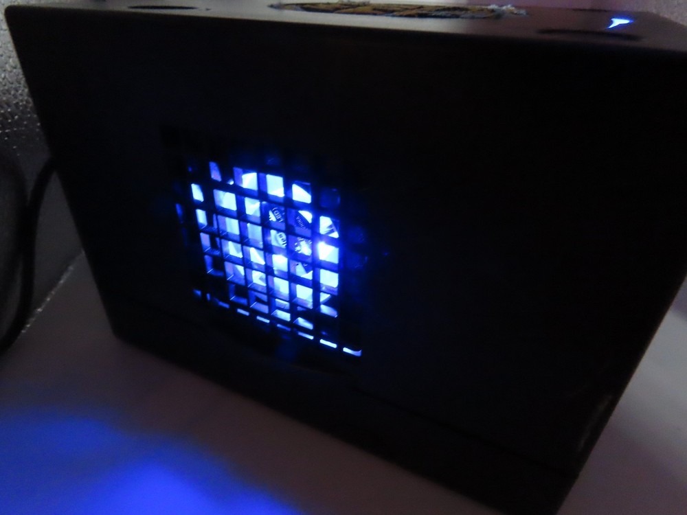 Nintendo GameCube LED BLUE Lights Fan Assembly Blue light Modification