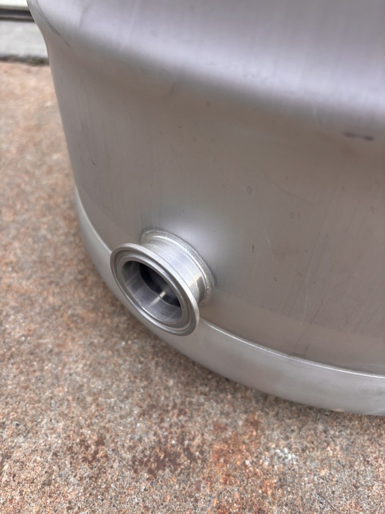 New Dual Handle Stainless Steel Keg 15.5 Gallon