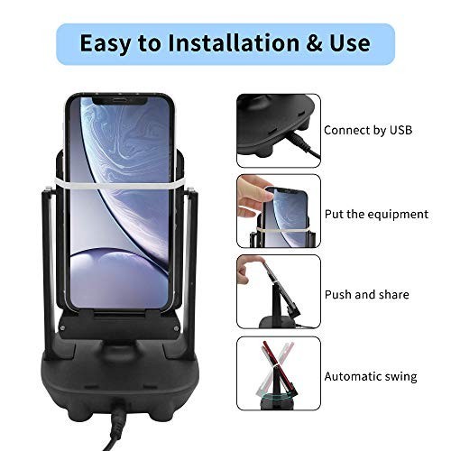 2 Sets Steps Counter for Pokémon Go - Mute Egg Hatcher, Quick Step Device, 4 Pho