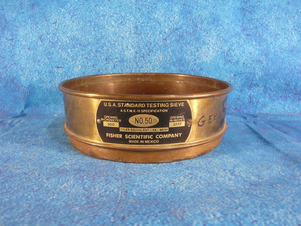 Fisher Scientific Standard Testing Sieve No. 50