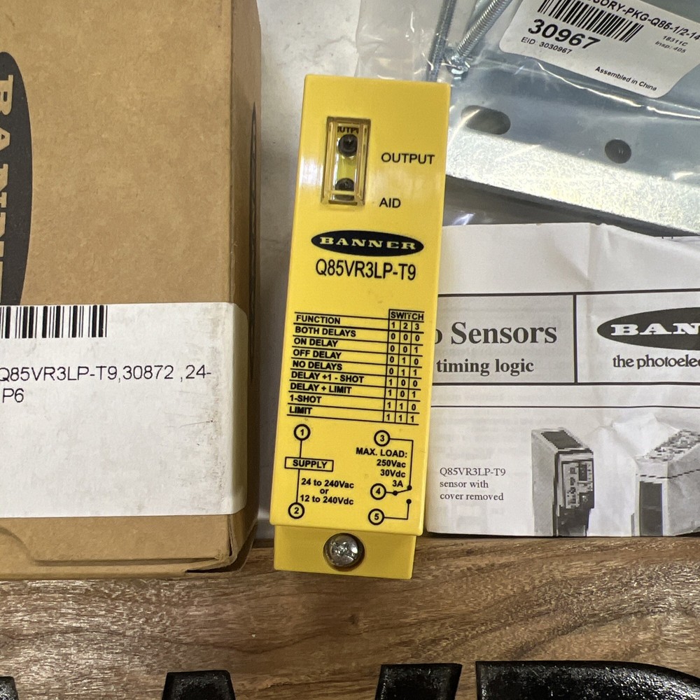 BANNER ENGINEERING Q85VR3LP-T9