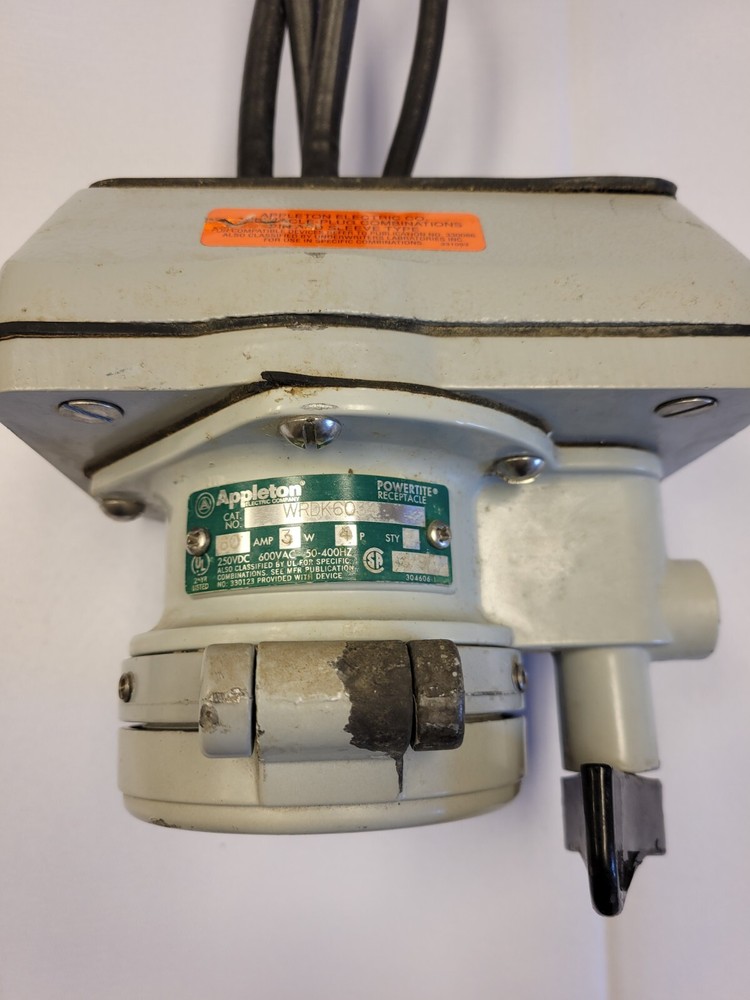 Appleton Powertite Receptacle 60 Amp