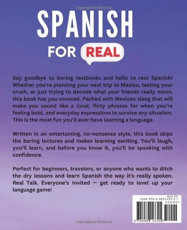 Spanish For Real Workbook Learn Practical Everyday Spanish in 60 Days