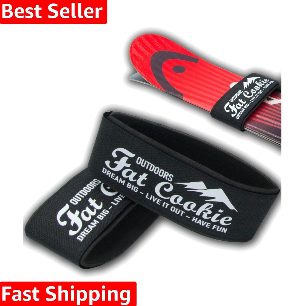 Compact and Lightweight Ski Straps with EVA Padding for Effortless Carrying