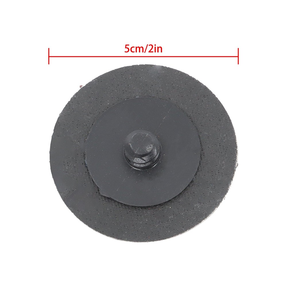 150 Pcs 2" 80 Grit Roll Lock Die Grinder Sanding Discs Medium Torque Sand Discs