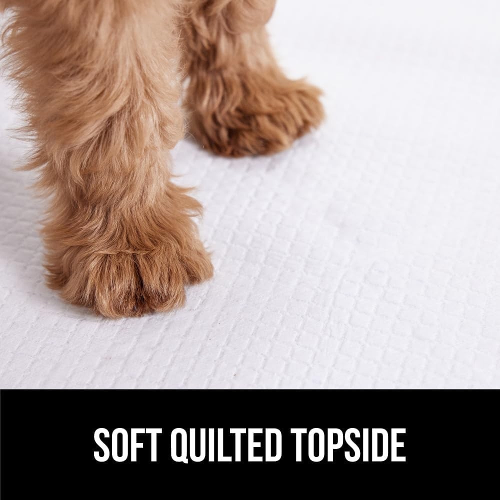 Gorilla Guard 5-Layer Disposable Puppy Pads, Absorbent & Leakproof, 25 Count