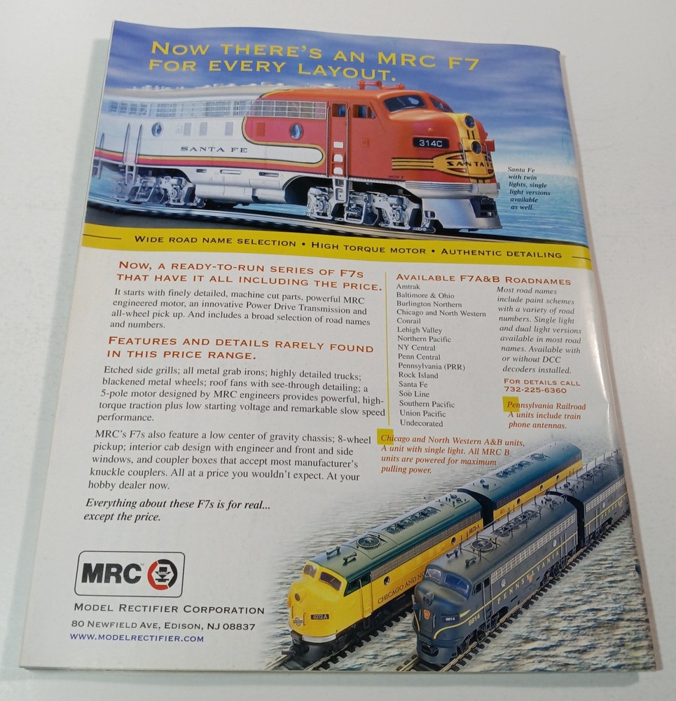 Model Railroader Magazine (December, 2001)