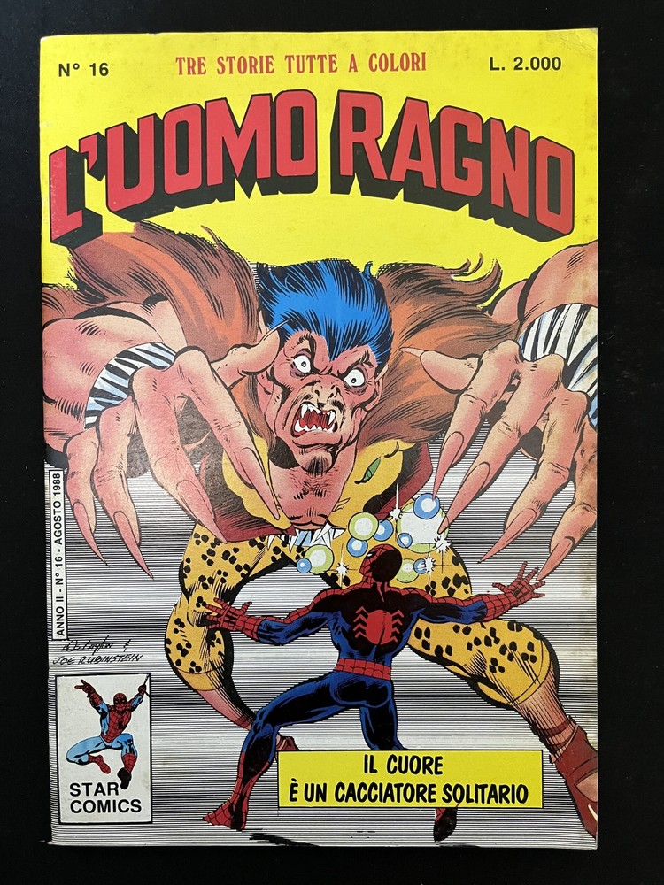 Spider Man No. 16 STAR COMICS Original