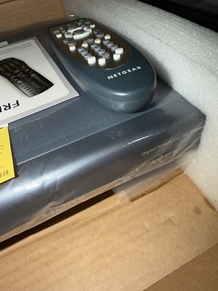 NETGEAR HD EVA8000 DIGITAL ENTERTAINER MULTIMEDIA RECEIVER OPEN BOX