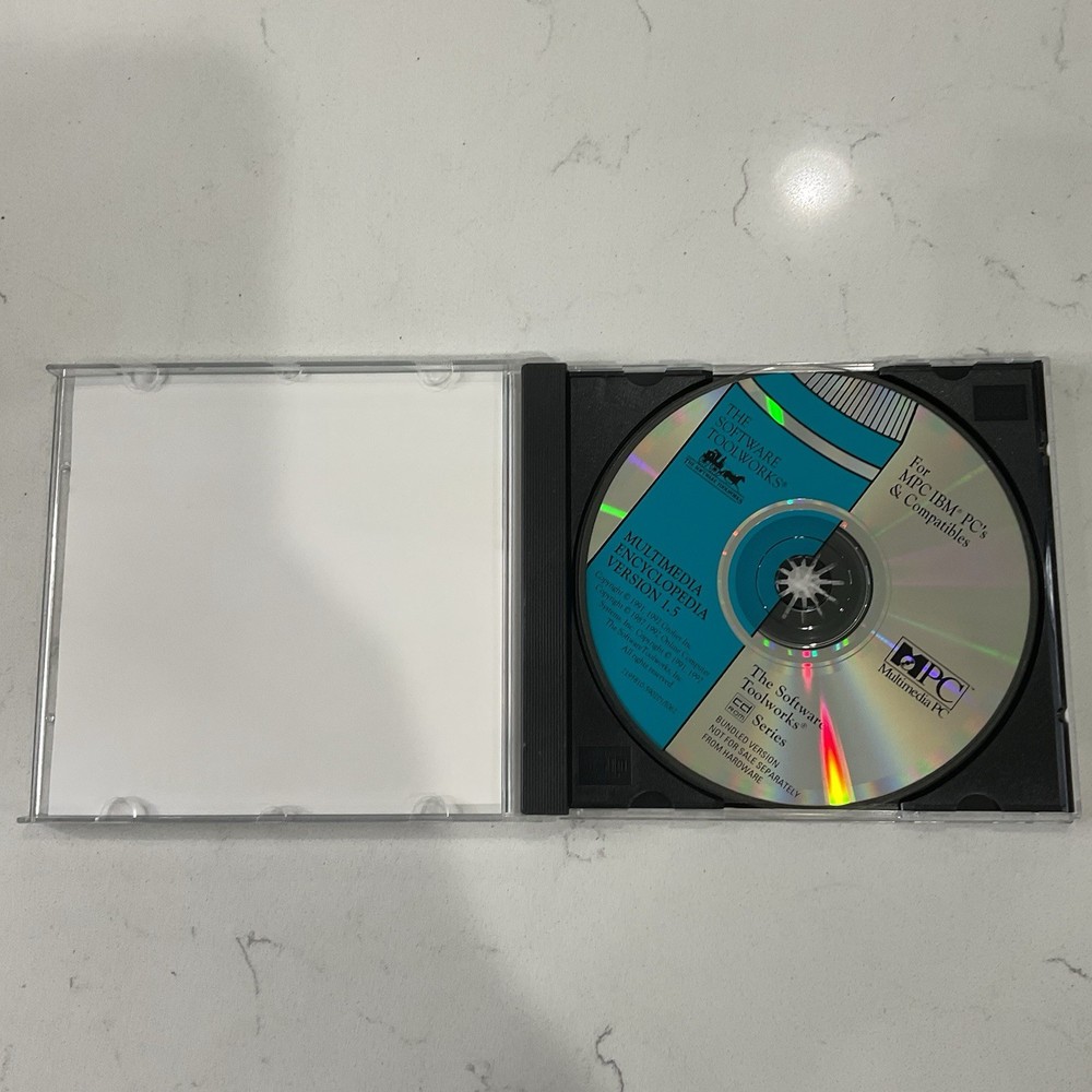 Software Toolworks Multimedia Encyclopedia CD Reference Software