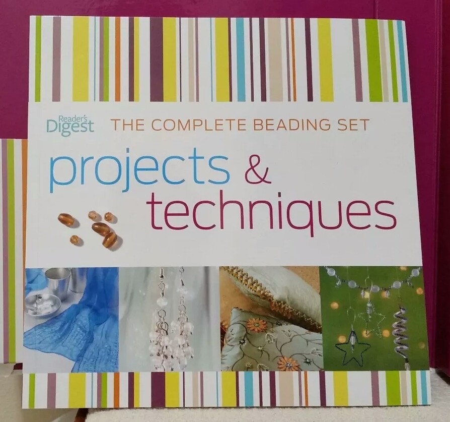 Readers Digest The Complete Beading Set Techniques Projects How To Books New