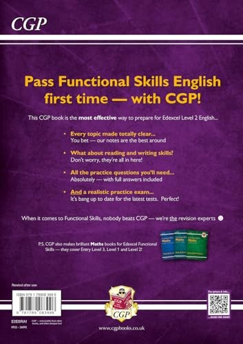 Functional Skills English: Edexcel Level 2 - Study & Test Practice