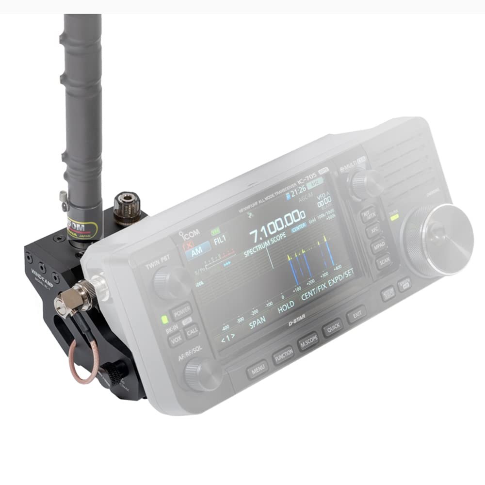 WINDCAMP RC-1 Quick Remove Antenna Support Fits ICOM IC-705 Transceiver