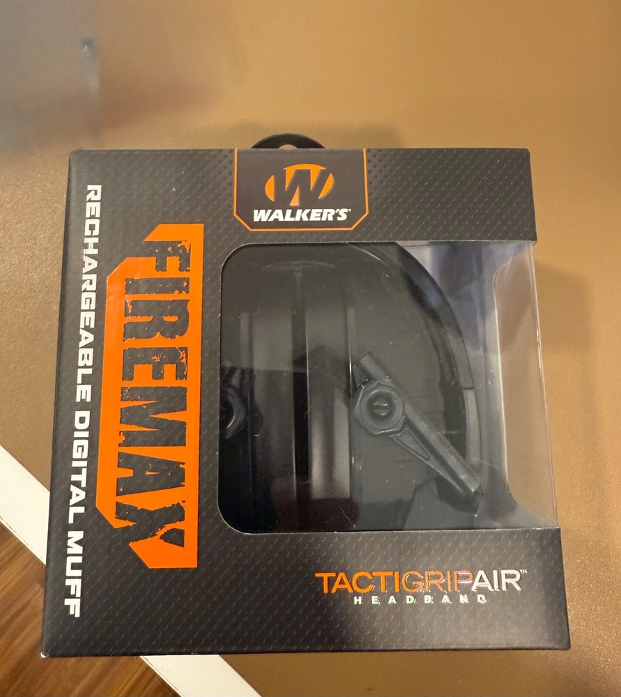 Walkers GWP-DFM Firemax Earmuff - Black