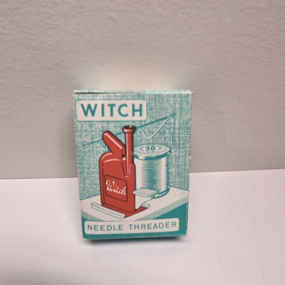 Vintage Witch Automatic Needle Threader w/ lnstructions Germany Open Box