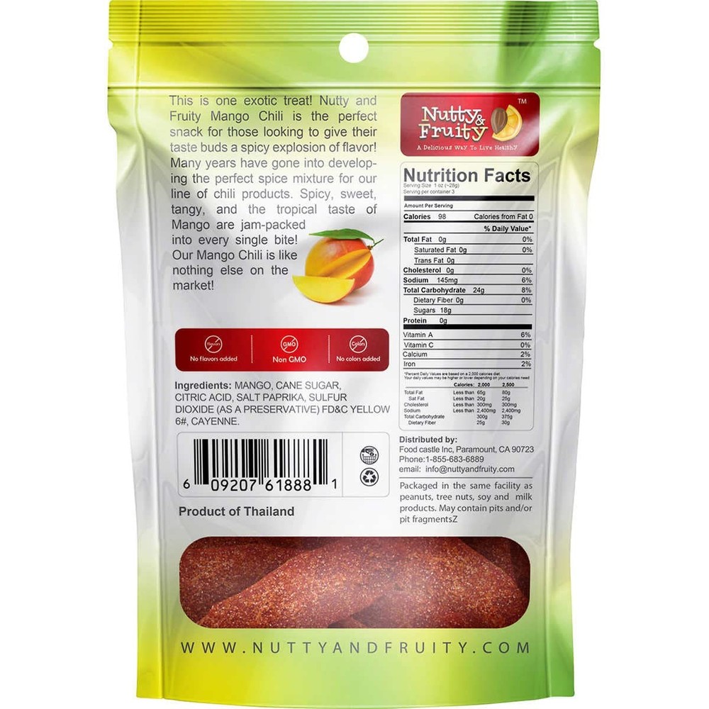 Nutty & Fruity Chili Mango 30 Ounce